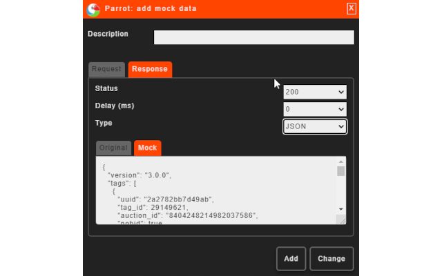 Parrot API mocking chrome谷歌浏览器插件_扩展第2张截图