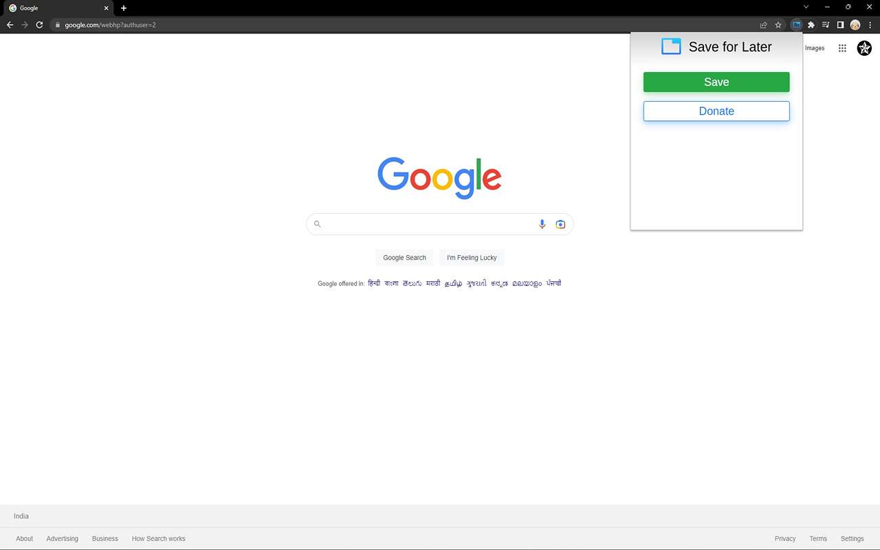 Save for later chrome谷歌浏览器插件_扩展第1张截图