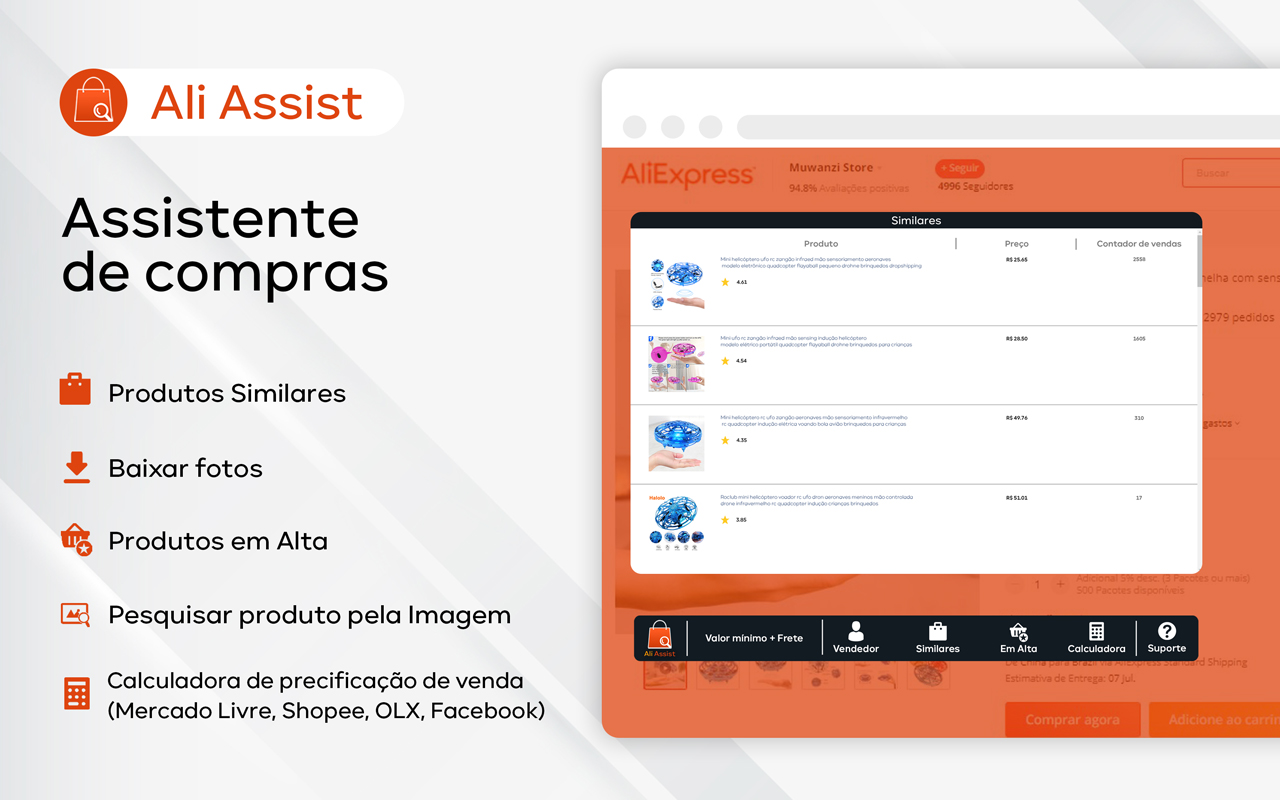 AliAssist: shopping assistant chrome谷歌浏览器插件_扩展第5张截图