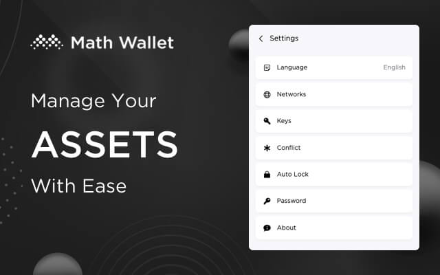 MathWallet chrome谷歌浏览器插件_扩展第1张截图