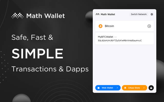 MathWallet chrome谷歌浏览器插件_扩展第2张截图