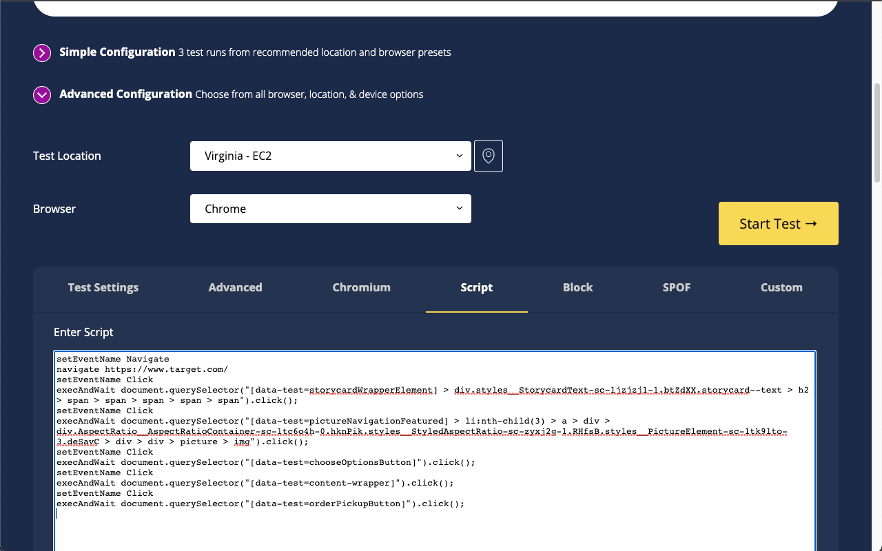 WebPageTest Recorder Extension chrome谷歌浏览器插件_扩展第3张截图