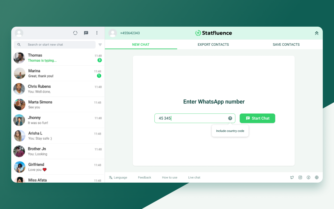 Statfluence chrome谷歌浏览器插件_扩展第3张截图