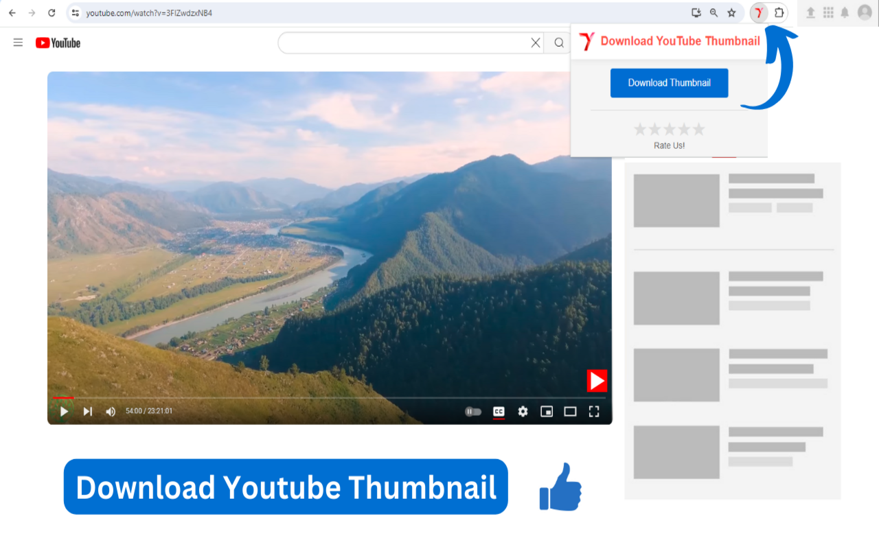 下载 YouTube™ 缩略图 chrome谷歌浏览器插件_扩展第1张截图