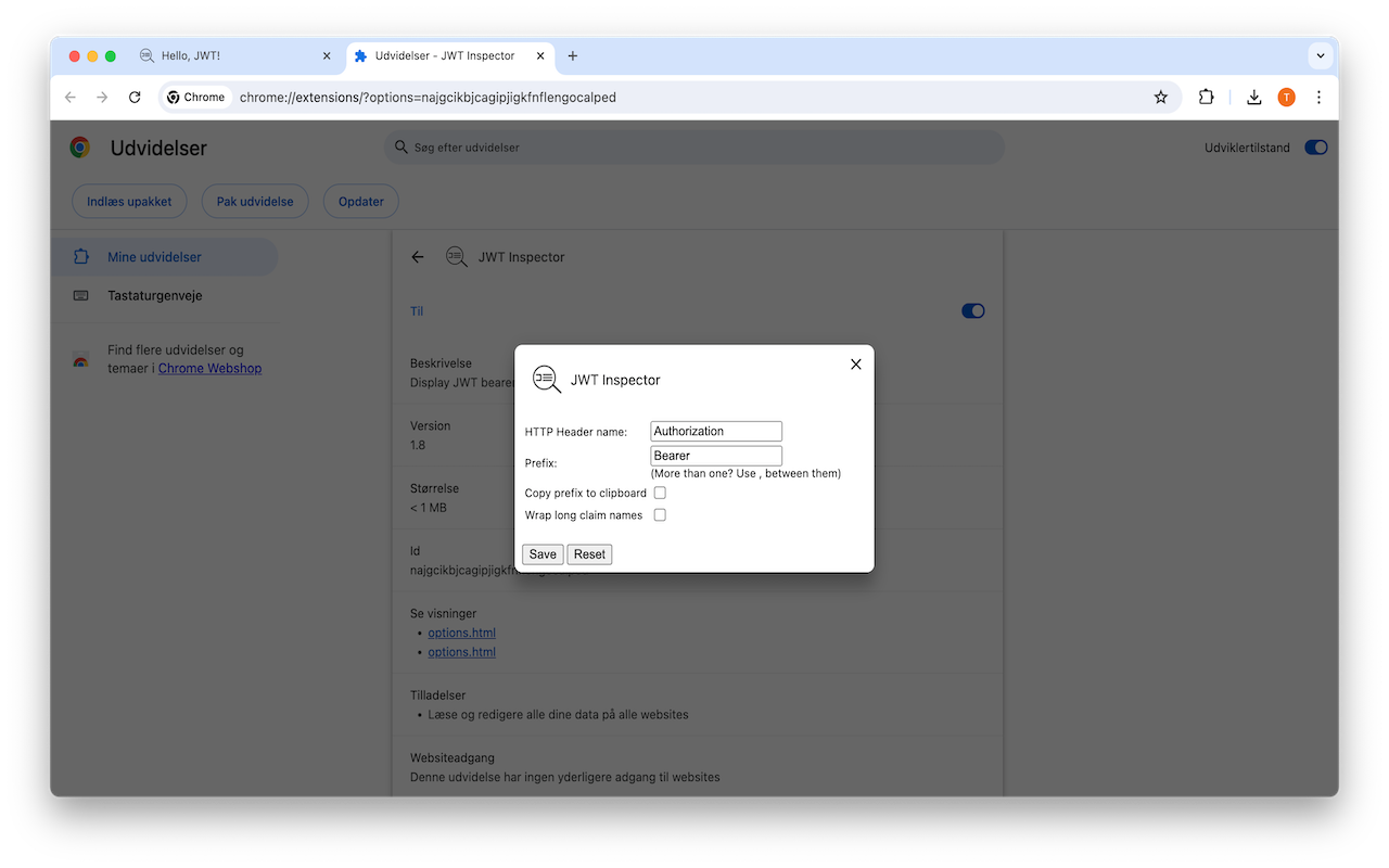 JWT Inspector chrome谷歌浏览器插件_扩展第2张截图