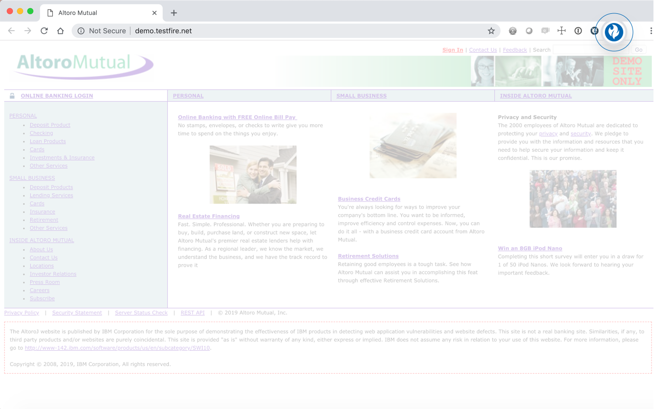 AppScan Activity Recorder chrome谷歌浏览器插件_扩展第2张截图