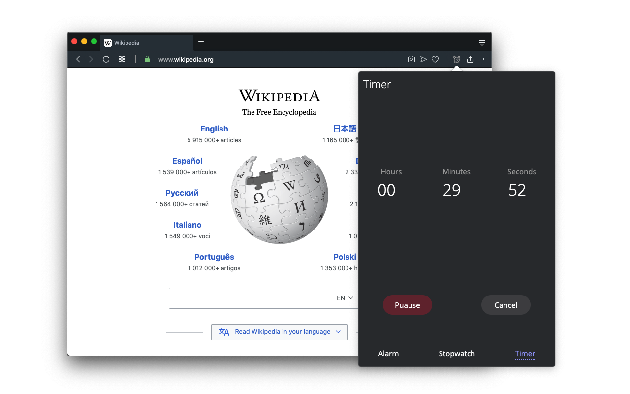 Alarm, Timer and Stopwatch chrome谷歌浏览器插件_扩展第3张截图