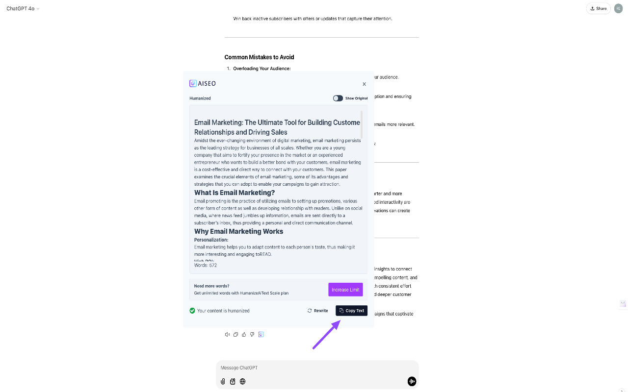 AISEO - AI Writing Companion. chrome谷歌浏览器插件_扩展第3张截图