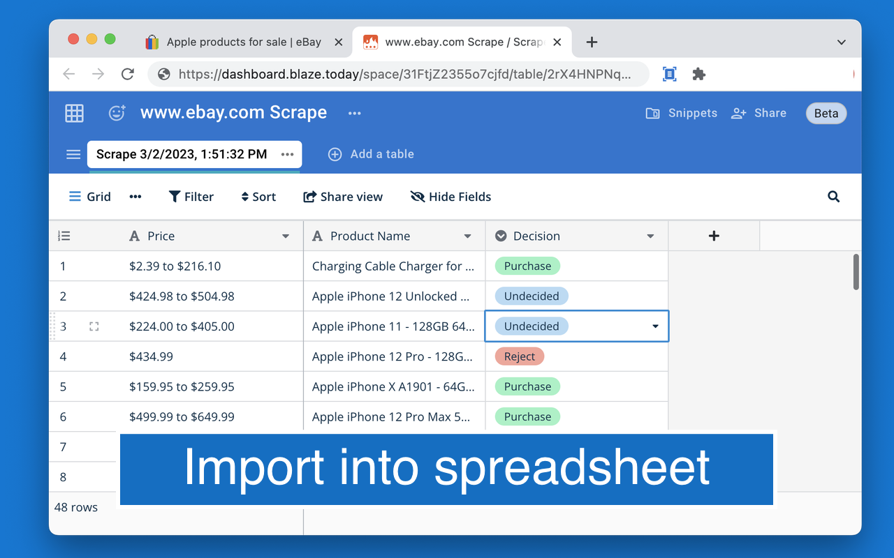 Free Web Scraper: Fast, Simple Web Scraping chrome谷歌浏览器插件_扩展第1张截图