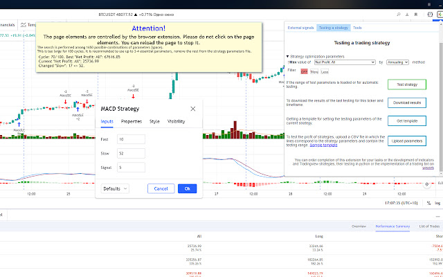 The Optimiser - TradingView Strategies chrome谷歌浏览器插件_扩展第3张截图