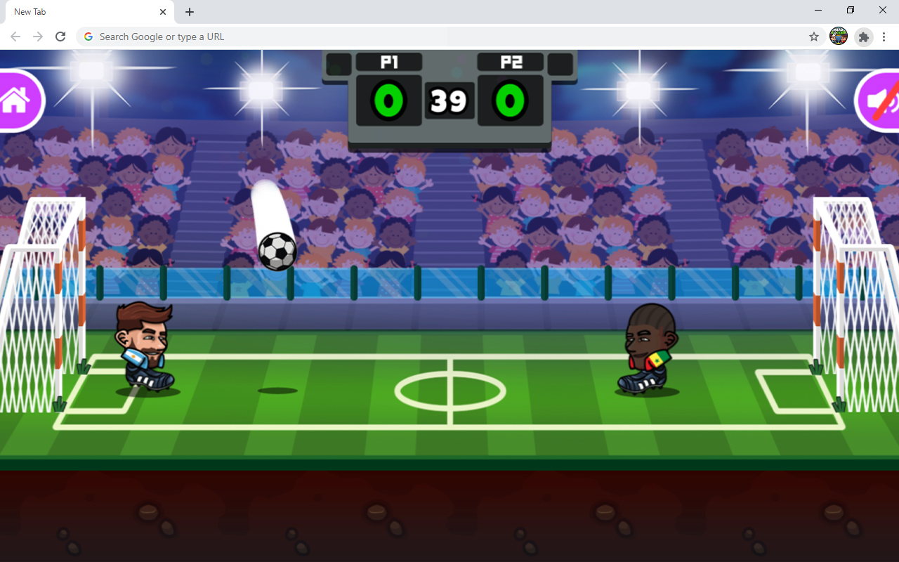 Head Soccer 2022 Sports Game chrome谷歌浏览器插件_扩展第2张截图