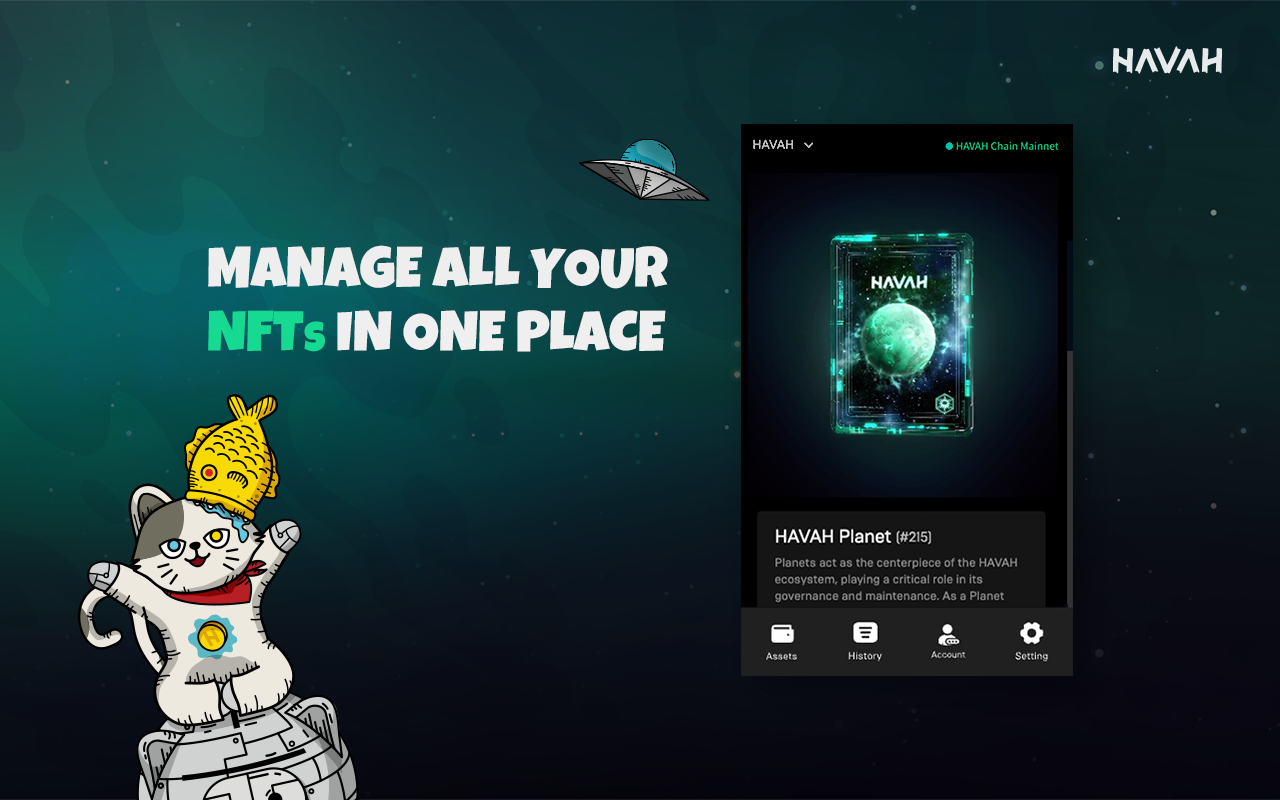 HAVAH Wallet chrome谷歌浏览器插件_扩展第1张截图