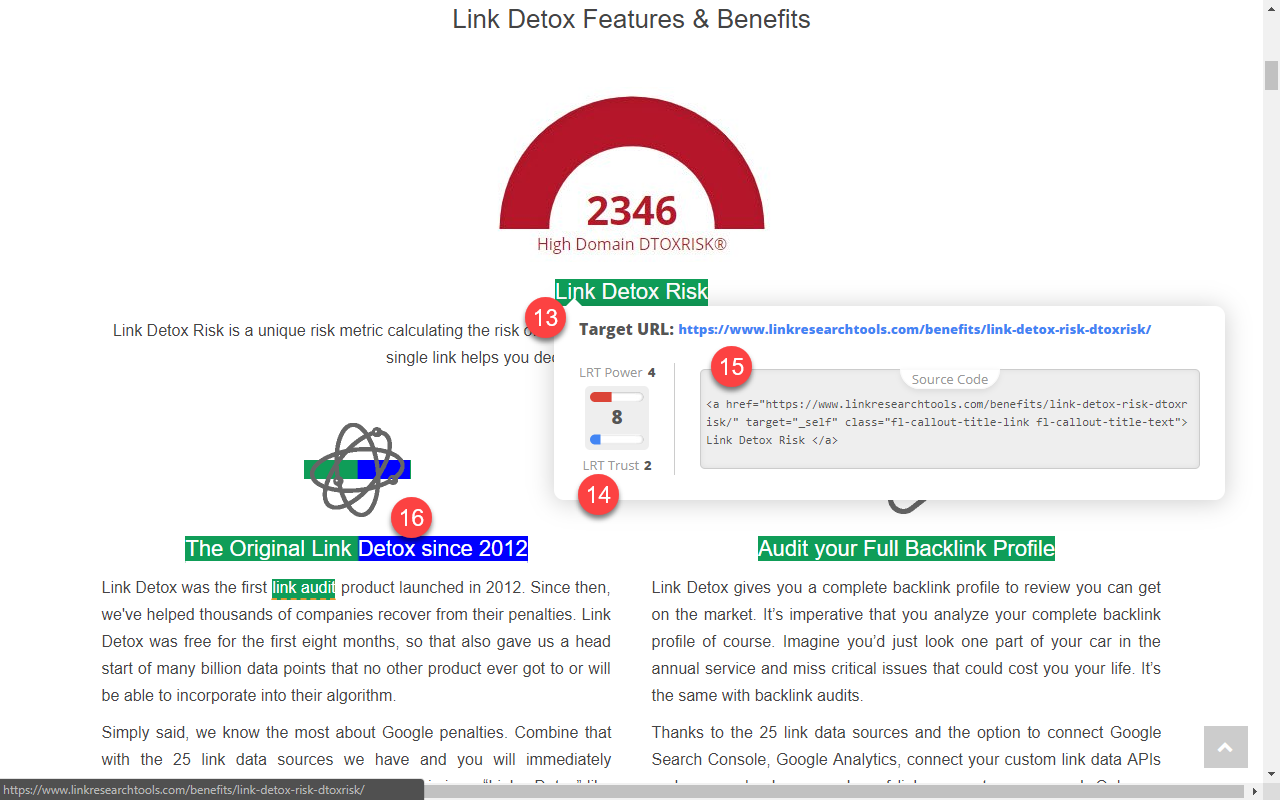 Free Link Checker by LRT chrome谷歌浏览器插件_扩展第3张截图