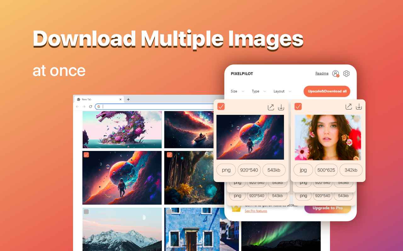 HD Image Downloader - Nero Lens for Chrome chrome谷歌浏览器插件_扩展第3张截图