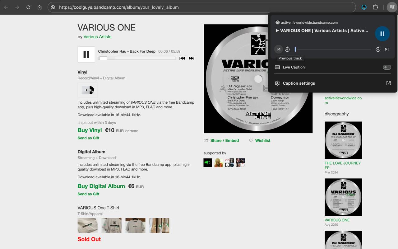 Bandcamp Play chrome谷歌浏览器插件_扩展第3张截图