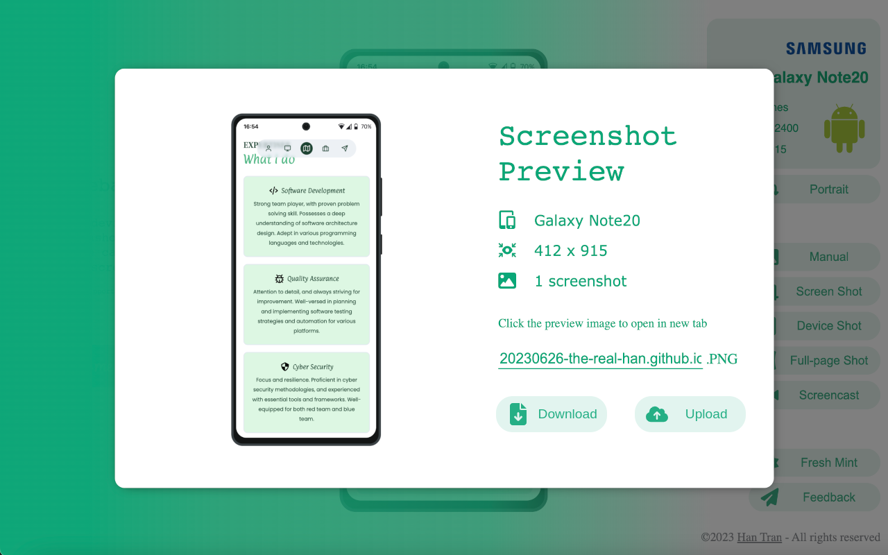U-Eyes: Mobile Device Simulator chrome谷歌浏览器插件_扩展第4张截图