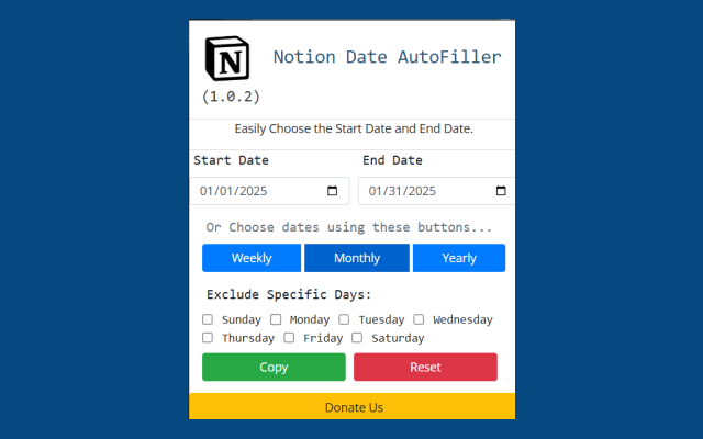 Notion Date Filler chrome谷歌浏览器插件_扩展第4张截图