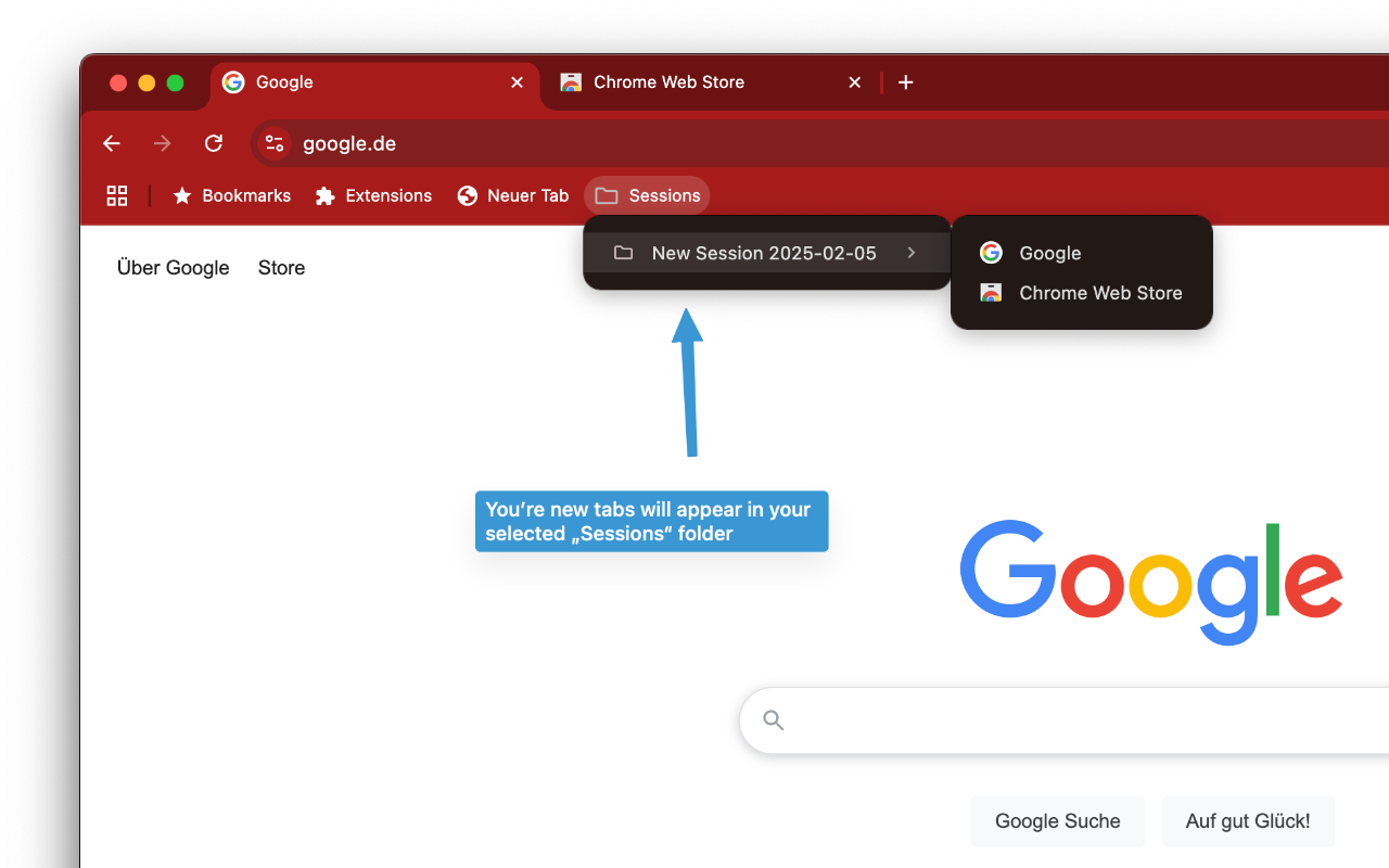 Session Quicksave chrome谷歌浏览器插件_扩展第1张截图