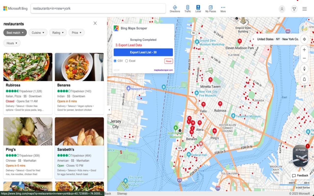 Bing Maps Leads Scraper - MapLeadScraper chrome谷歌浏览器插件_扩展第2张截图