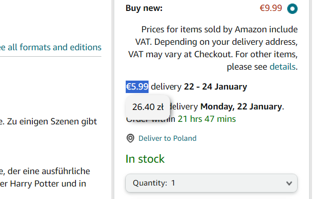Currency Converter chrome谷歌浏览器插件_扩展第2张截图
