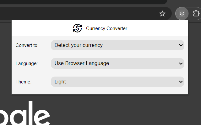 Currency Converter chrome谷歌浏览器插件_扩展第4张截图