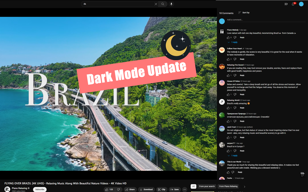 YouTube评论播放器 chrome谷歌浏览器插件_扩展第5张截图
