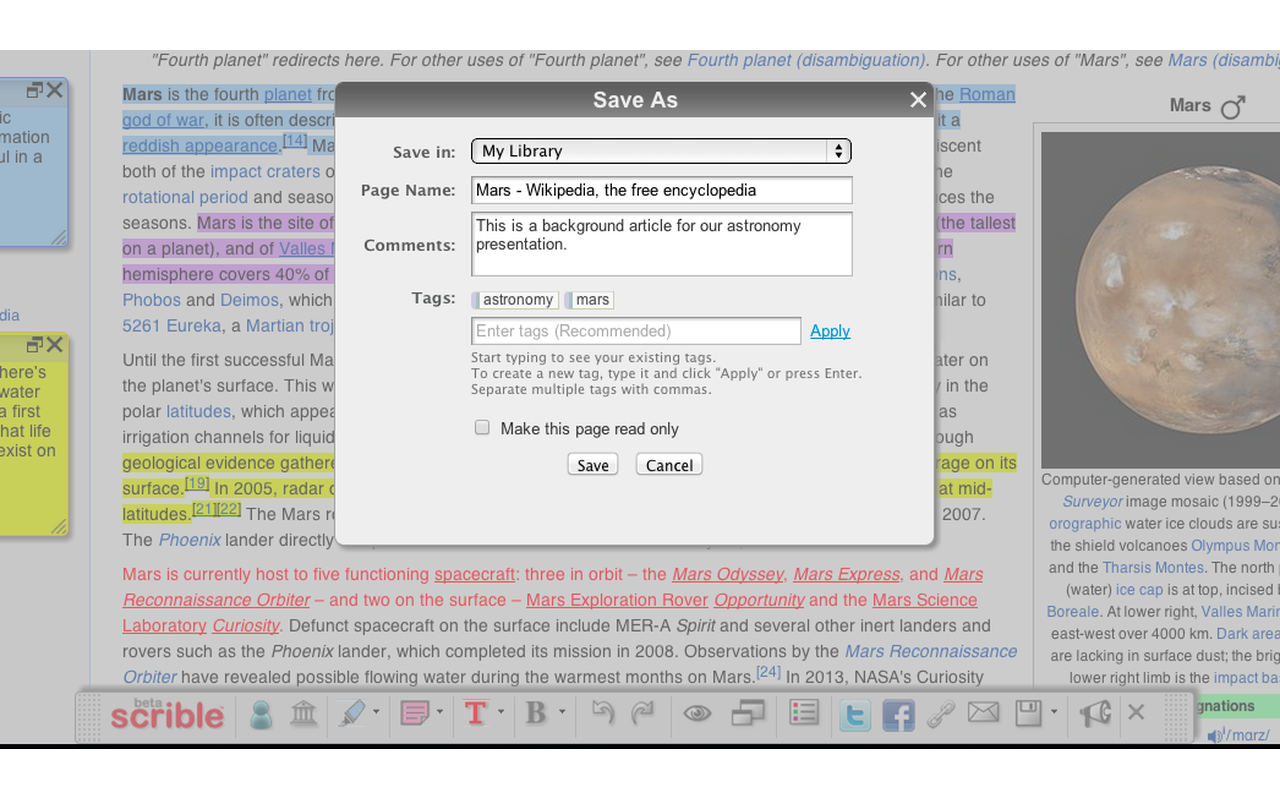 Scrible Extension chrome谷歌浏览器插件_扩展第2张截图