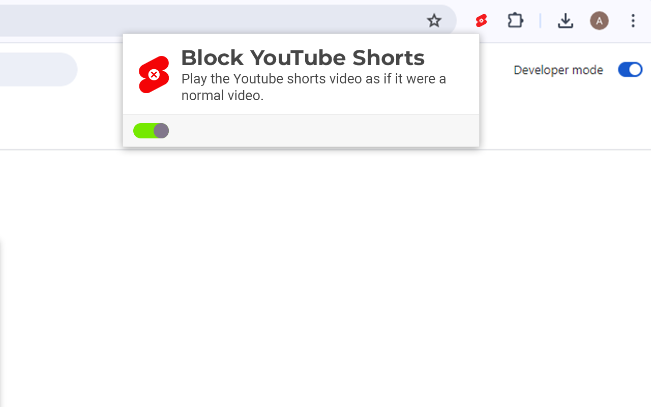 Block YouTube Shorts chrome谷歌浏览器插件_扩展第1张截图
