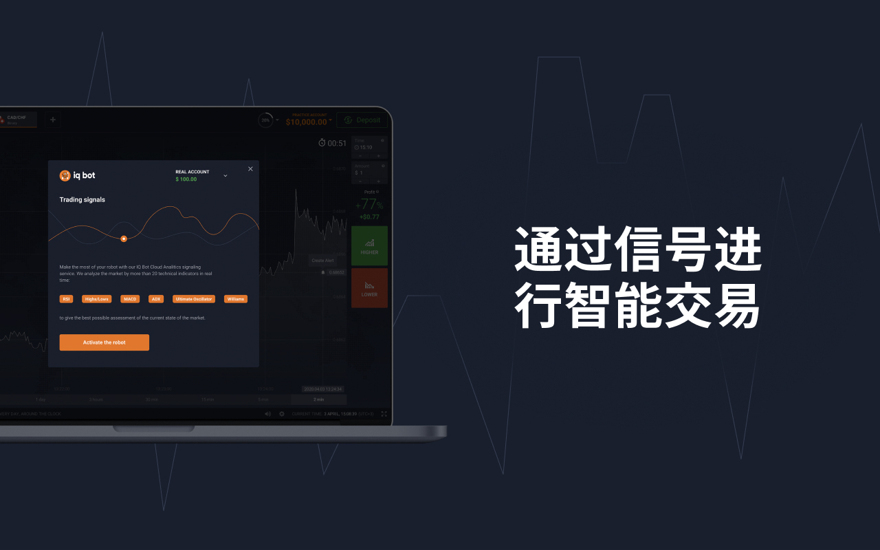IQ Robot - 智能交易 chrome谷歌浏览器插件_扩展第3张截图