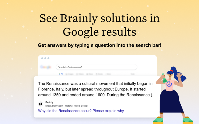 Brainly Homework Help chrome谷歌浏览器插件_扩展第2张截图