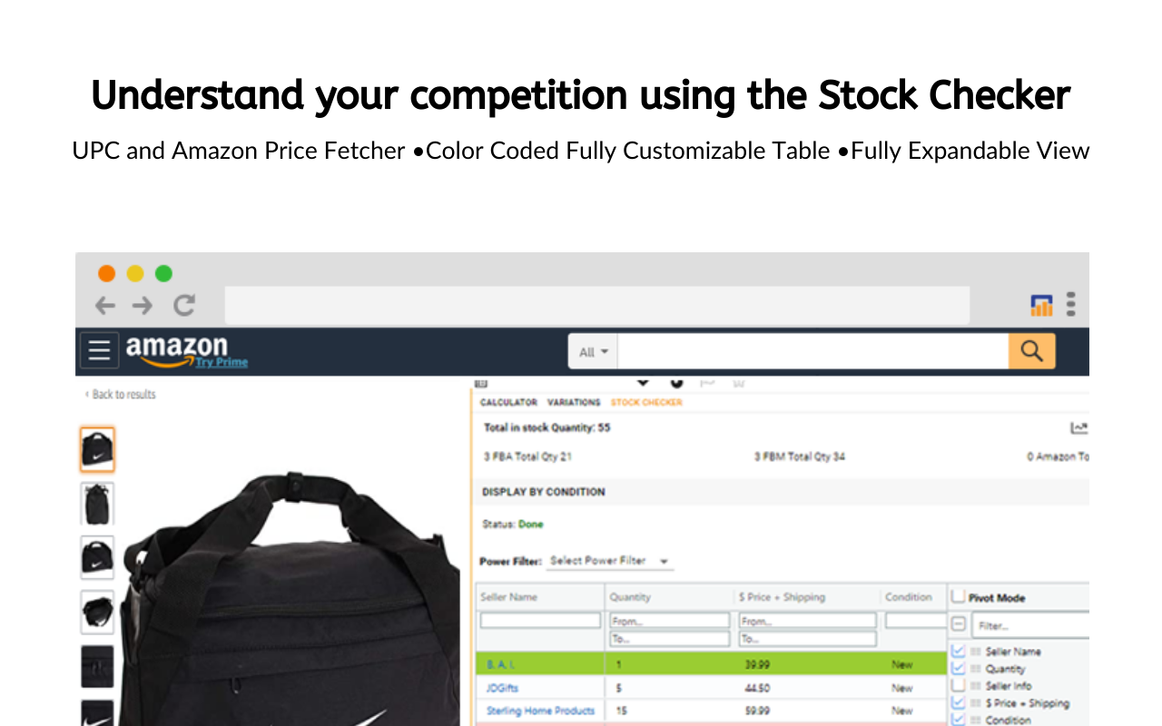AZInsight Amazon FBA Product Analytics Tool chrome谷歌浏览器插件_扩展第1张截图