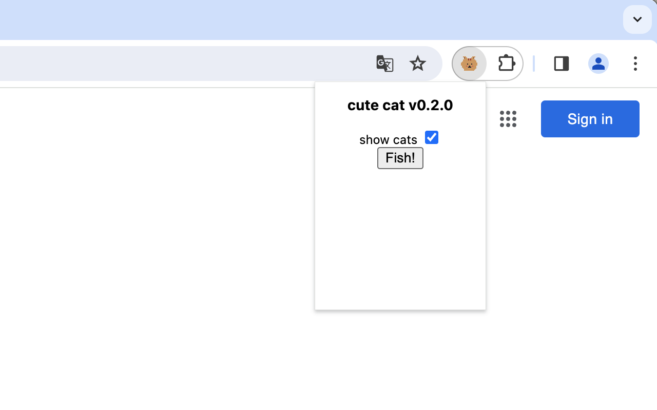 Cute Cat chrome谷歌浏览器插件_扩展第4张截图