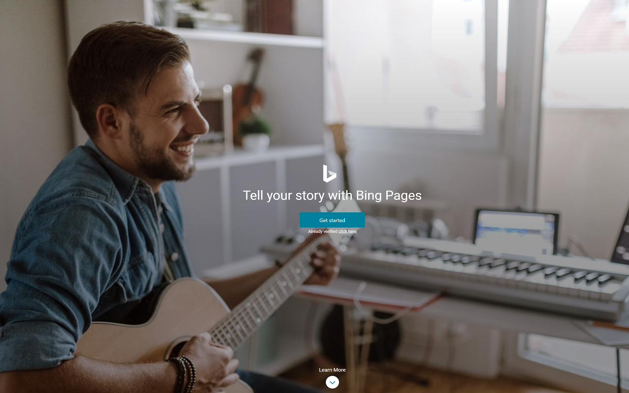 Bing Pages chrome谷歌浏览器插件_扩展第1张截图
