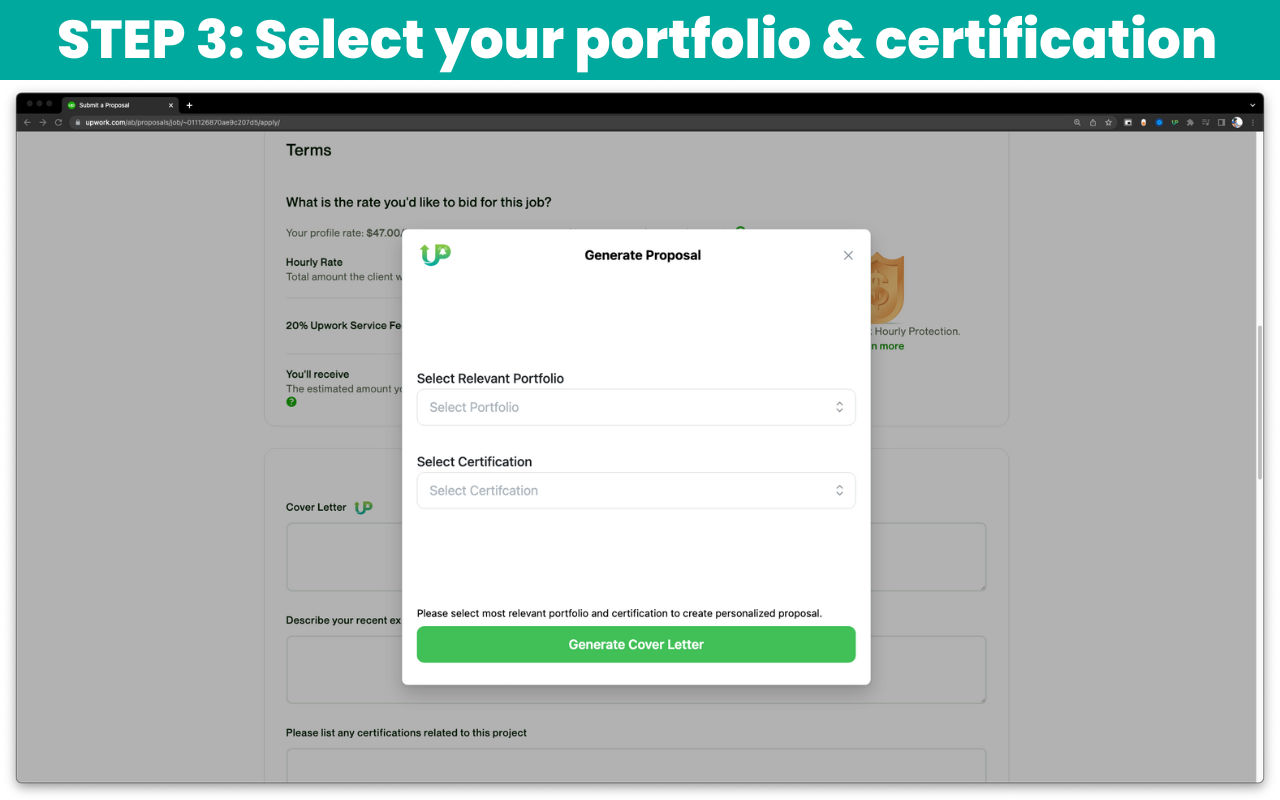 UpAlerts: AI Cover Letters chrome谷歌浏览器插件_扩展第3张截图