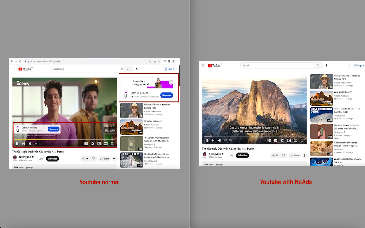 No Ads chrome谷歌浏览器插件_扩展第1张截图