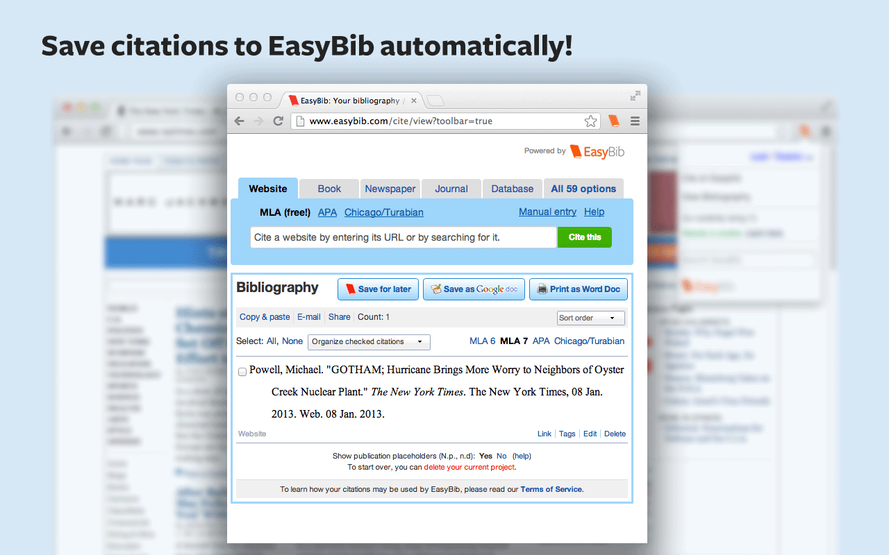 EasyBib Toolbar chrome谷歌浏览器插件_扩展第1张截图