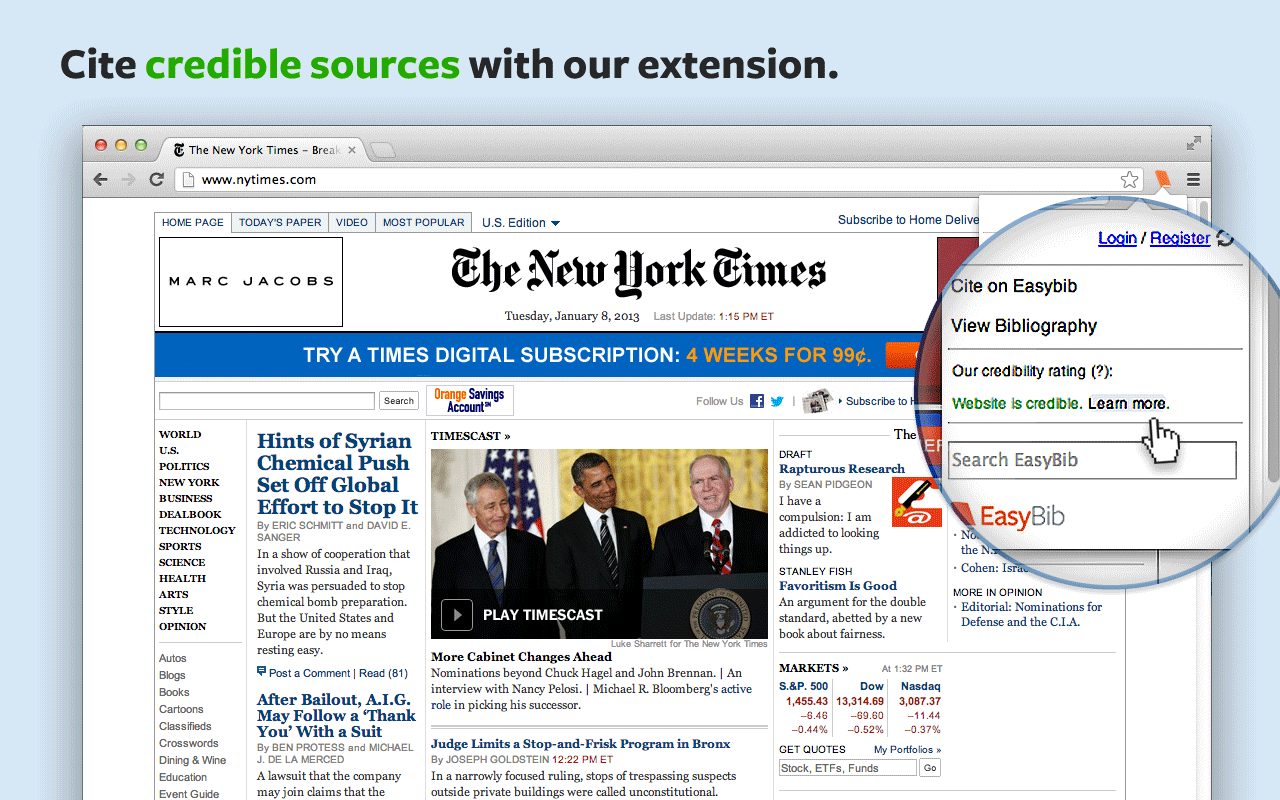 EasyBib Toolbar chrome谷歌浏览器插件_扩展第4张截图