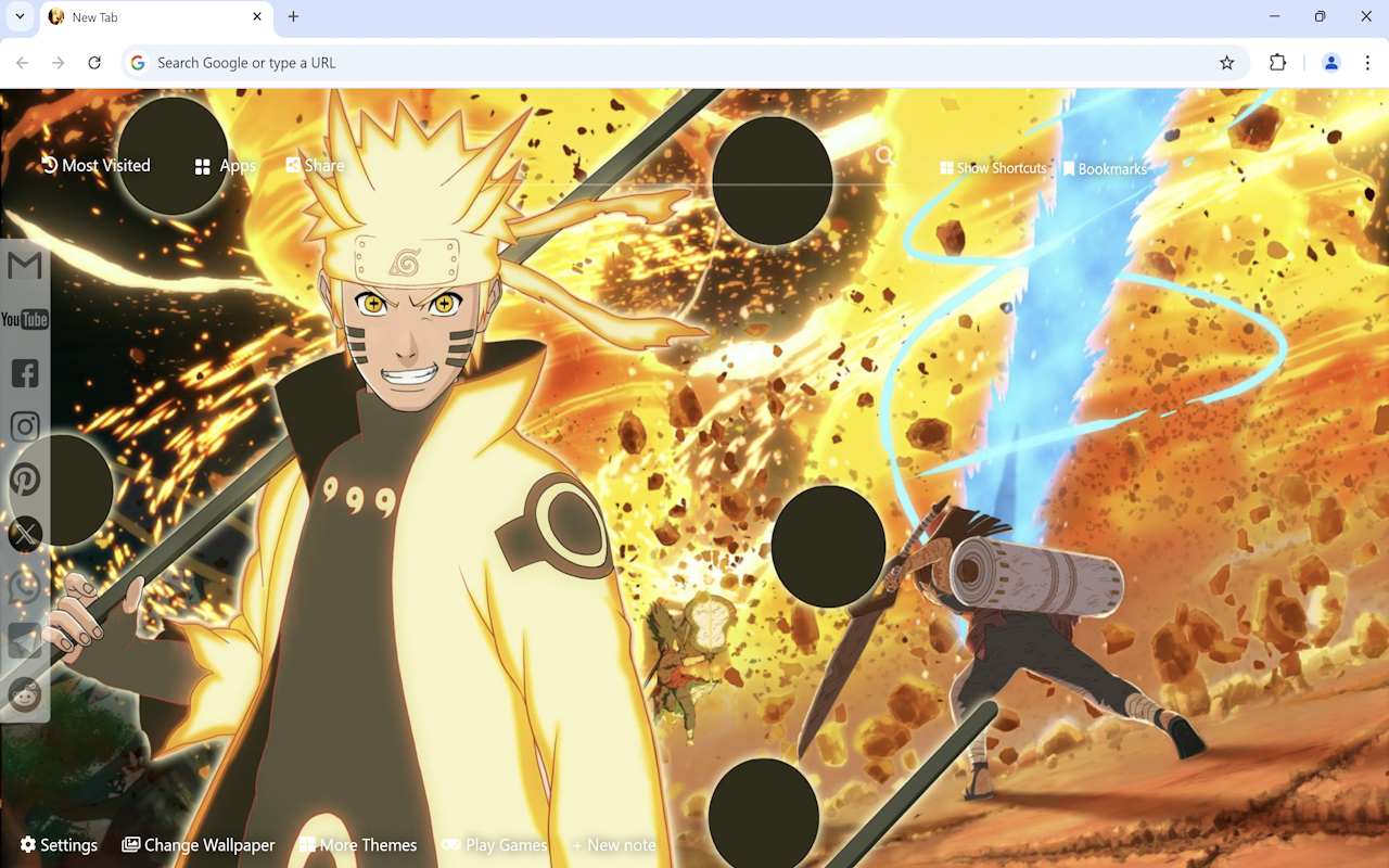 Naruto Wallpaper chrome谷歌浏览器插件_扩展第2张截图