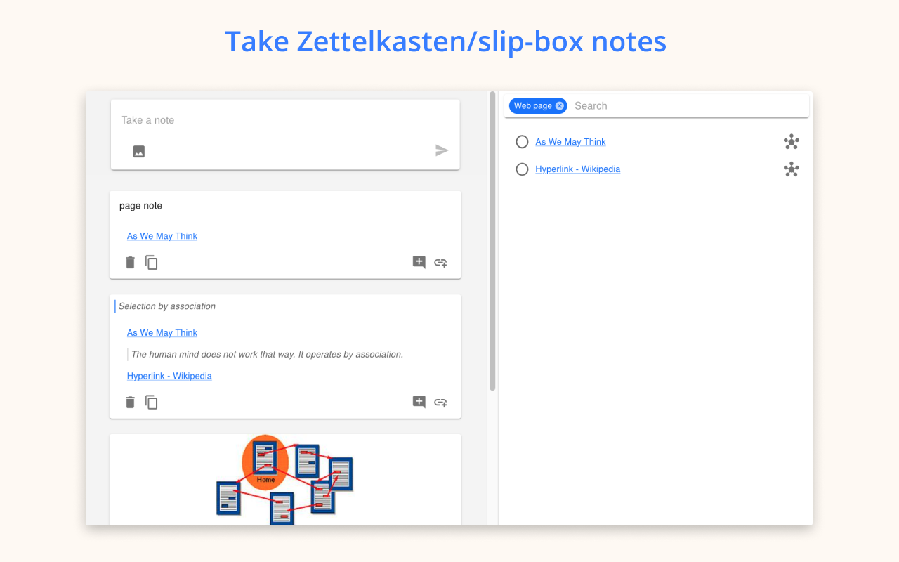 Hylinker - 批注和笔记之间的超链接 chrome谷歌浏览器插件_扩展第3张截图