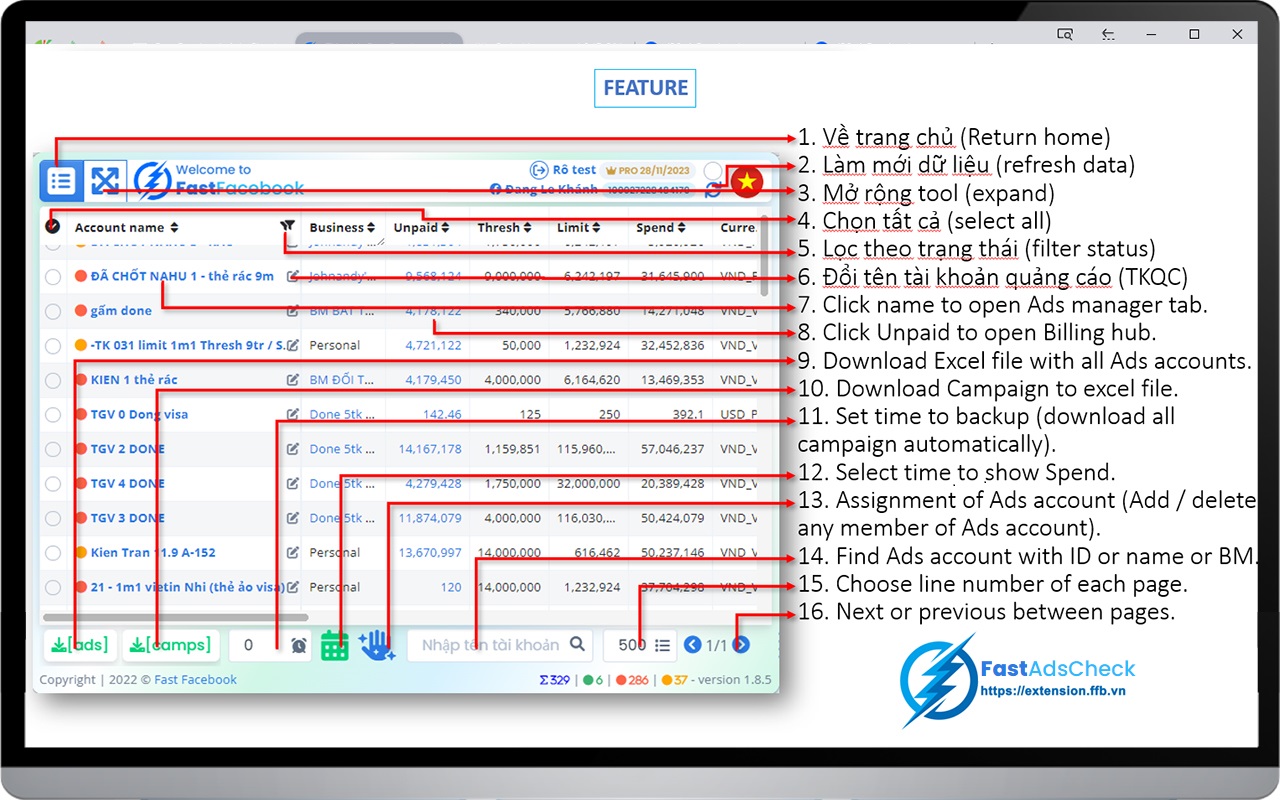 Fast Ads Check by ffb.vn chrome谷歌浏览器插件_扩展第5张截图