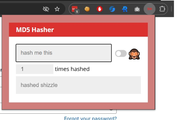 MD5 Hasher chrome谷歌浏览器插件_扩展第1张截图