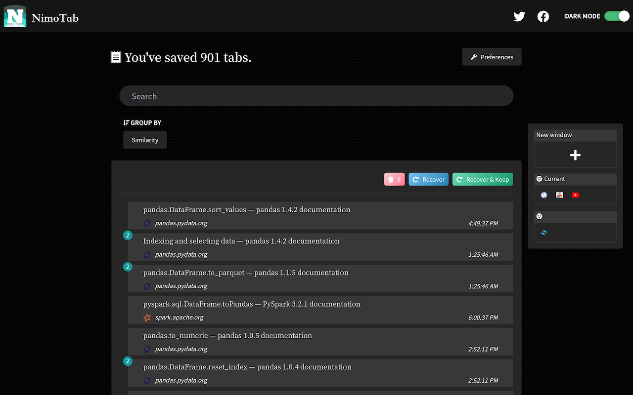 NimoTab chrome谷歌浏览器插件_扩展第1张截图