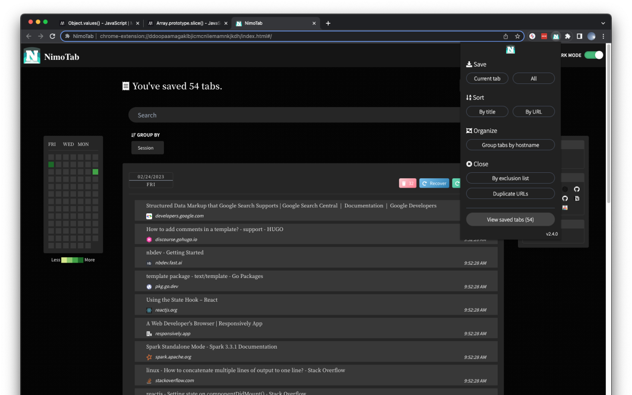 NimoTab chrome谷歌浏览器插件_扩展第3张截图