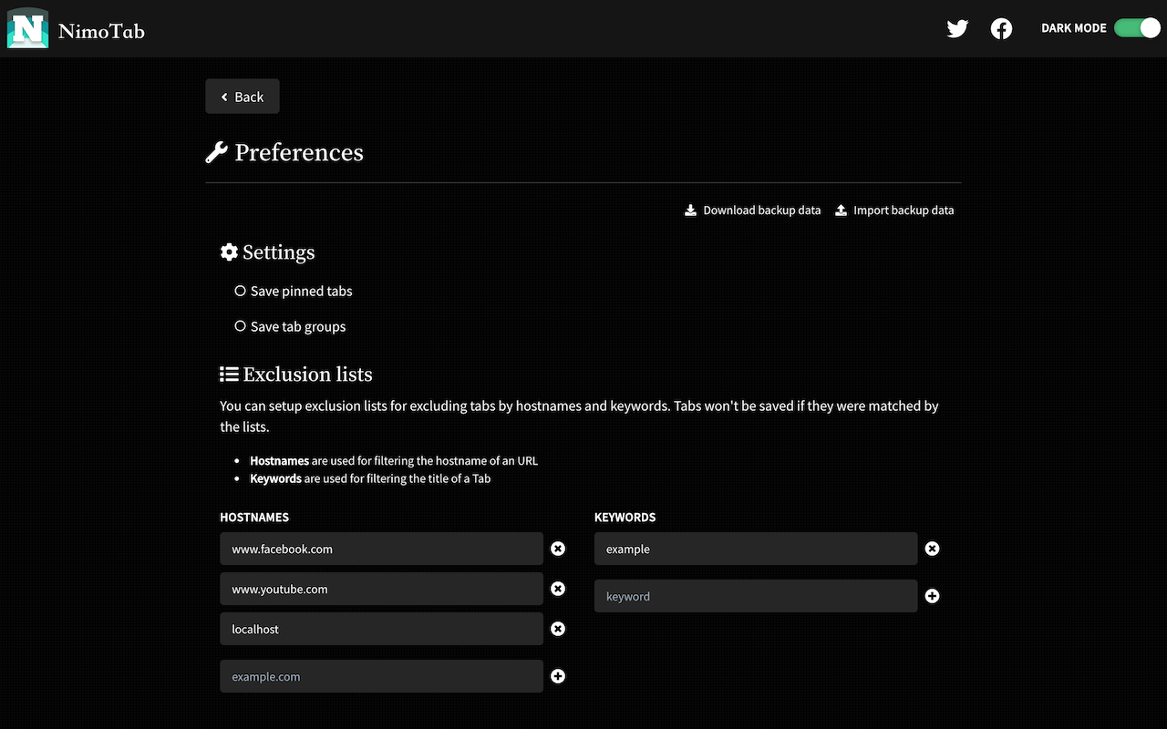 NimoTab chrome谷歌浏览器插件_扩展第4张截图