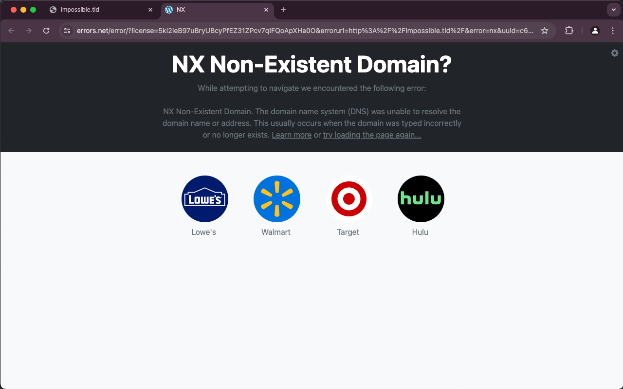 Errors.net official extension chrome谷歌浏览器插件_扩展第3张截图