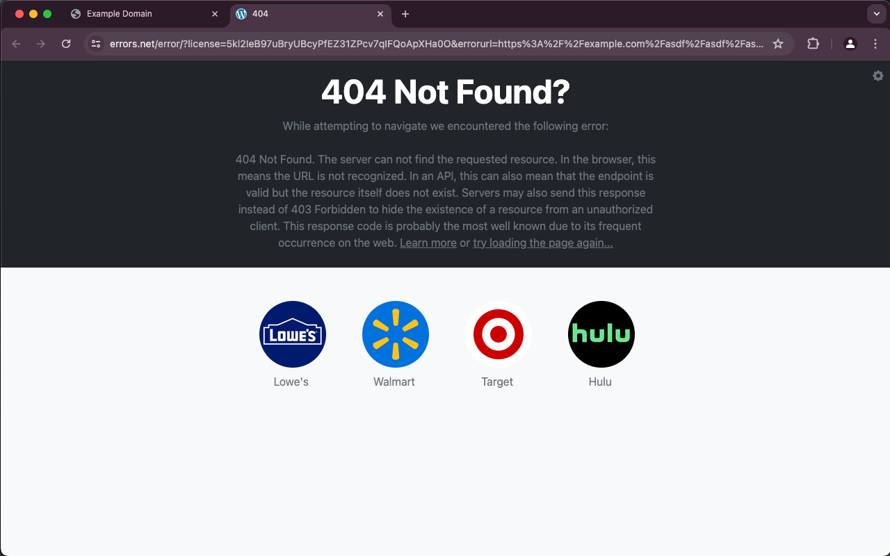 Errors.net official extension chrome谷歌浏览器插件_扩展第4张截图