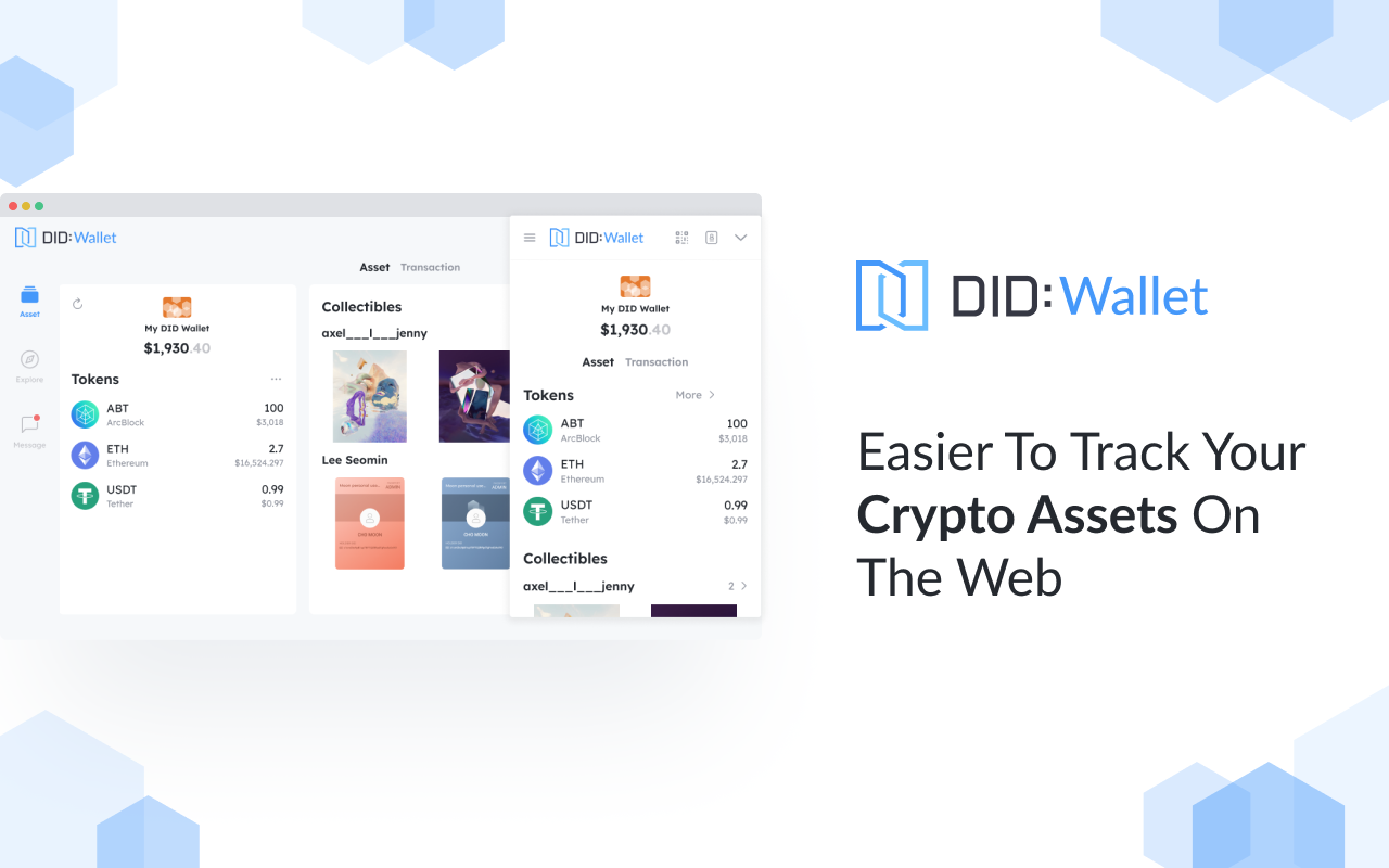 DID Wallet chrome谷歌浏览器插件_扩展第1张截图