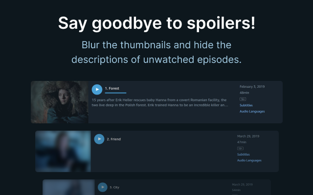 Refined Prime Video chrome谷歌浏览器插件_扩展第2张截图