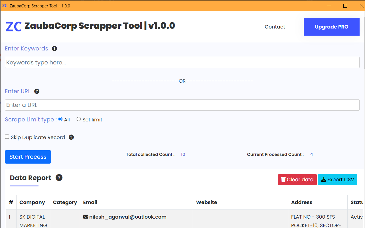 ZaubaCorp Scrapper Tool chrome谷歌浏览器插件_扩展第2张截图