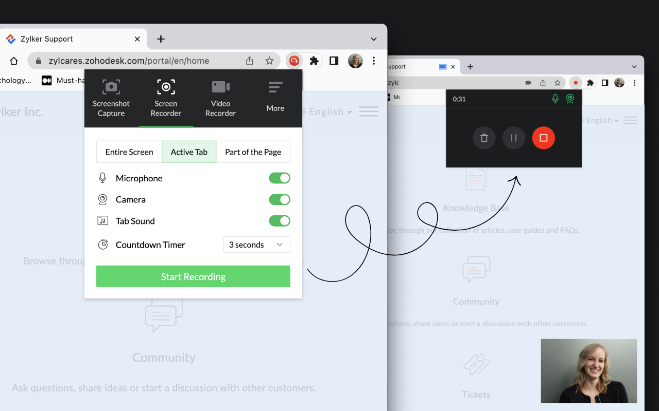 Zoho Annotator chrome谷歌浏览器插件_扩展第3张截图